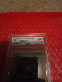 Magic: The Gathering the Aetherspark Foil Card, First Place, PSA 10 - Image 5