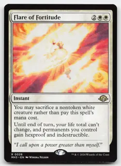 Flare of Fortitude #26 (NM) Modern Horizons 3 MH3 Magic MTG - Image 1