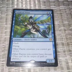 Magic: The Gathering Scion of Oona Rare Blue Creature Flash Flying Regular - Image 1