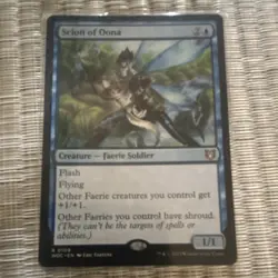 Magic: The Gathering Scion of Oona Rare Blue Creature Flash Flying Regular - Image 3