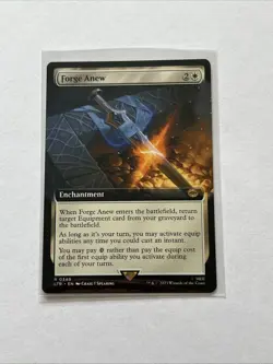 MTG Magic: The Gathering Forge Anew EXTENDED ART LP LTR 349 - Image 1