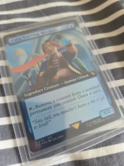 O’aka, Traveling Merchant ✅ FOIL Extended Art ✅ MTG Final Fantasy #0144 - Image 1