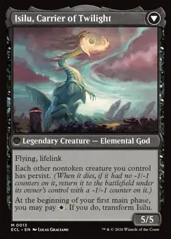 MTG Eirdu, Carrier of Dawn Lorwyn Eclipsed 0013 Regular Mythic - Image 2