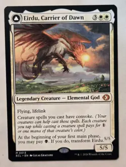 MTG Eirdu, Carrier of Dawn Lorwyn Eclipsed 0013 Regular Mythic - Image 3