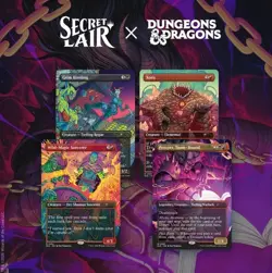 MTG Secret Lair x Dungeons & Dragons Shadows Over Baldur's Gate Non Foil - Image 1