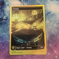 Swamp (FOIL) x1 - MTG Aetherdrift DFT #509 - Image 1
