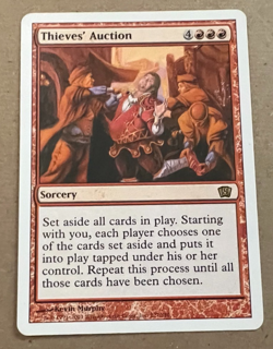 Thieve's Auction - 8th Edition - MTG - Magic the Gathering - Image 2