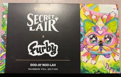 MTG Secret Lair X Furby: Doo-Ay Noo-Lah:Rainbow Foil Edition - Image 1