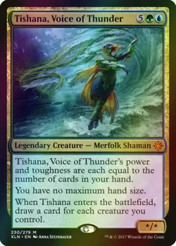 MTG Tishana, Voice of Thunder Foil ** Ixalan ** English - Image 1