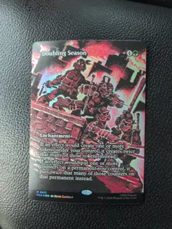 Doubling Season (Borderless) Teenage Mutant Ninja Turtles Source Material FOIL - Image 1