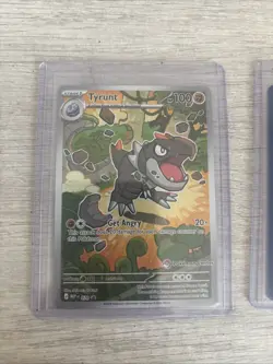 Tyrunt Pokemon Center Promo Stamped Exclusive Card - Image 1