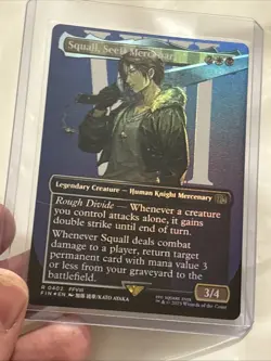 Squall, Seed Mercenary Foil Card Magic the Gathering Final Fantasy - Image 3