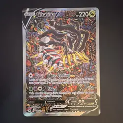 The Pokemon Company Giratina V 186/196 Lost Origin Ultra Rare Full Art Holo - Image 1