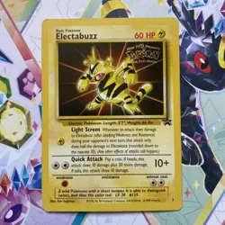 Pokemon TCG - Electabuzz #2 - Pokemon The First Movie Stamped Black Star Promo - Image 1