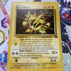 Pokemon TCG - Electabuzz #2 - Pokemon The First Movie Stamped Black Star Promo - Image 3