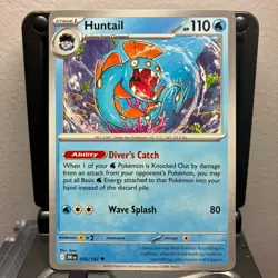 Huntail - 055/182 - Pokemon Destined Rivals 2025 - Uncommon Card NM - Image 1