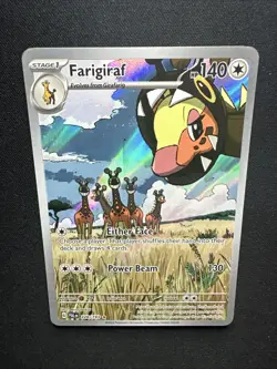Farigiraf 228/193 Sv02: Paldea Evolved Holo 2023 Pokemon Card NM - Image 2