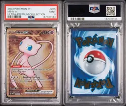 Pokemon TCG PSA 9 MINT 2023 Metal 151 Ultra-Premium Collection MEW EX #205 - Image 3