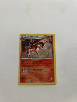 Pokemon TCG Charizard Legendary Treasures 19/113 Cosmos Holo Rare - Image 2