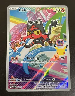Pokemon TCG First Partner Illustration Collection Alola: Rowlet, Litten, Popplio - Image 5
