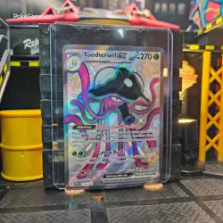 Toedscruel ex Shiny Paldean Fates Pokemon TCG 213/091 Scarlet Violet Ultra Rare - Image 3