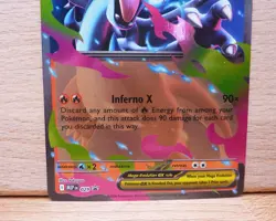 Mega Charizard X Ex Ascended Heroes Black Star Promo Holo Foil #29 Pokemon NM - Image 3