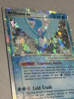 Pokemon TCG Articuno EX 114/112 Fire Red & Leaf Grean Holo Secret Rare 2004 - Image 2