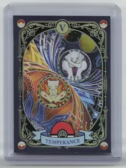 Pokemon Mengka Collection Fan Art Mew Mewtwo DK-005 Serialized /588 - Image 1