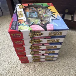 Pokemon Ascended Heroes Deluxe Pin Collection 6 Box Lot - Image 2