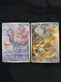 Pokemon Perfect Order - Aurorus 092/088 & Espurr 095/088 Illustration Rares - Image 1