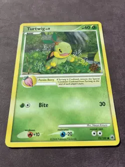 Pokemon Turtwig 78/100 Countdown Calendar Snowflake Stamp Promo - Image 2