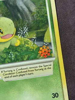 Pokemon Turtwig 78/100 Countdown Calendar Snowflake Stamp Promo - Image 3