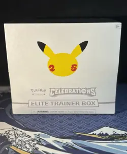 Pokemon TCG Celebrations Elite Trainer Box New & Sealed with Acrylic Case - Image 2