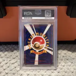 1997 Pokemon Japanese Team Rocket DARK ARBOK - HOLO # 24 PSA- 9 - Image 2