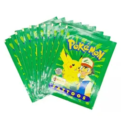 Lot of (10) 2000 Topps Merlin Pokemon Tattoos Factory Sealed Packs - Image 1