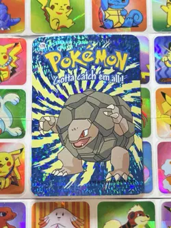 Pokemon 151 Vintage Pocket Monsters Vending HOLO Prism Sticker 2000 Nintendo - Image 3