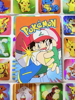 Pokemon 151 Vintage Pocket Monsters Vending HOLO Prism Sticker 2000 Nintendo - Image 5