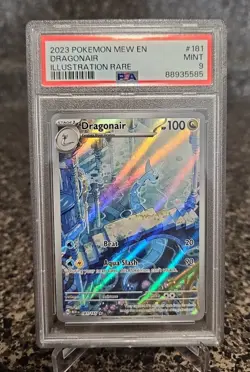 Psa 9 Mint Dragonair Full Art #181/165 Pokemon Scarlet & Violet 151 - Image 1