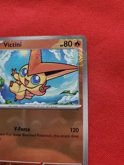 Pokemon: Victini #012/086 Poke Ball Pattern Sv: Black Bolt Holo - NM (1 Card) - Image 4