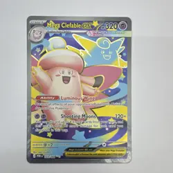 Pokemon TCG Mega Clefable EX 103/108 XY: BREAKthrough Ultra Rare Full Art Holo - Image 3