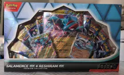 Pokemon TCG Salamence ex & Reshiram ex Premium Collection Box Sealed New - Image 1