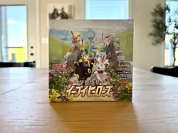 Pokemon TCG Japanese S6a Eevee Heroes Booster Box SEALED (Fast Shipping) - Image 1