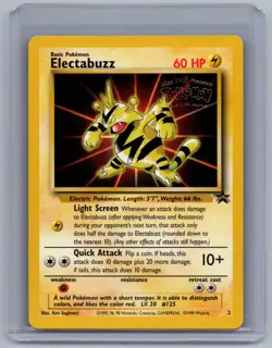 Electabuzz 2 Promo Wizards Black Star Promos Pokemon Near Mint - Image 1