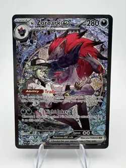 N’s Zoroark ex #286/217 #2 - Ascended Heroes – Pokemon TCG - NM Fast Shipping! - Image 1