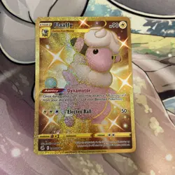 Flaaffy - 280/264 Fusion Strike - Secret Rare Gold Holo - Pokemon TCG 2021 - NM - Image 3