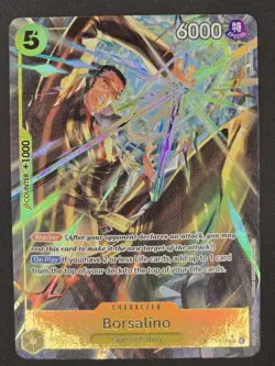 Borsalino Alt Art EB04-058 SR Adventure On Kami’s Island One Piece OP15 English - Image 1