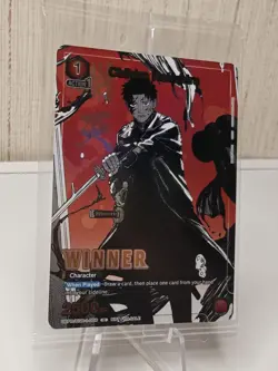 Union Arena TCG Winner Card Chihiro Rokuhira UEPR/KGR-1-056 Foil Sealed English - Image 3
