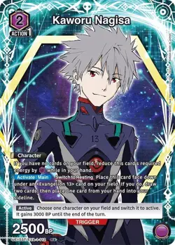 Kaworu Nagisa Alternate Art Foil - UE15ST/EVA-1-112 NM - Union Arena - Image 1