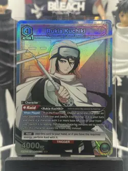 Union Arena TCG Rukia Kuchiki BLC-2-034 BLEACH Vol 2 Super Rare! - Image 1