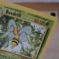 BEEDRILL 17/102 POKEMON CARD (BASE SET) - Image 5